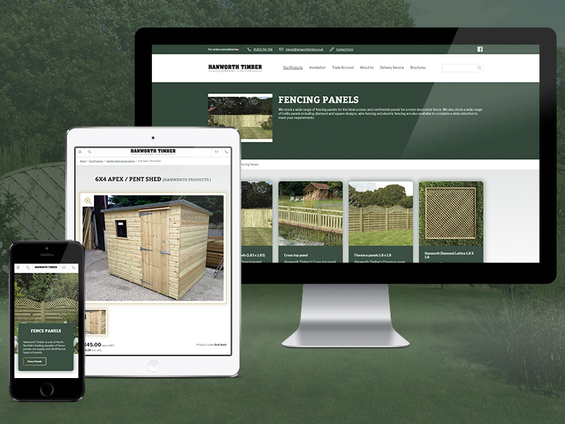 Image for article: Website launch for Hanworth Timber Company