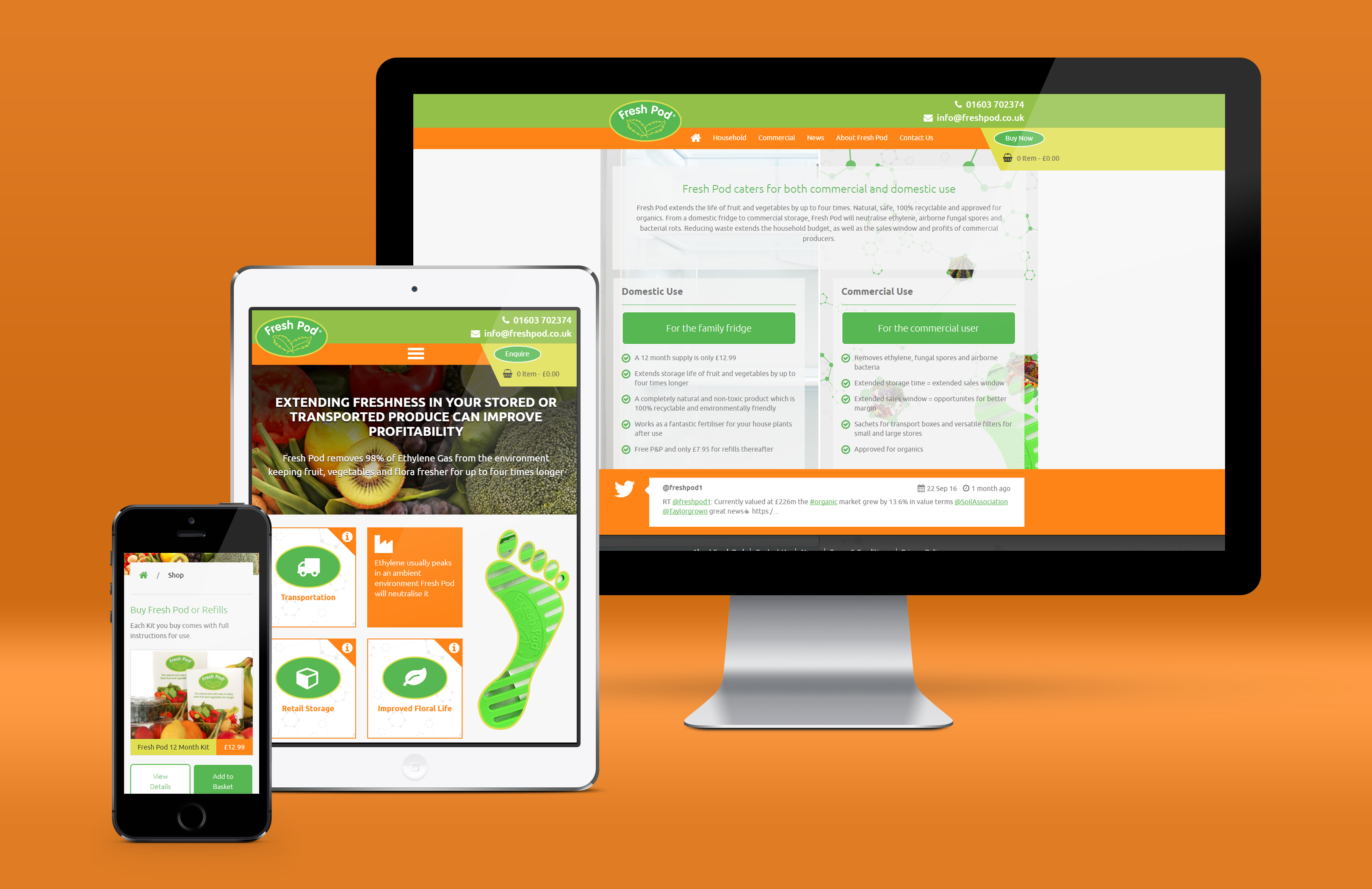 Fresh Pod - New Website